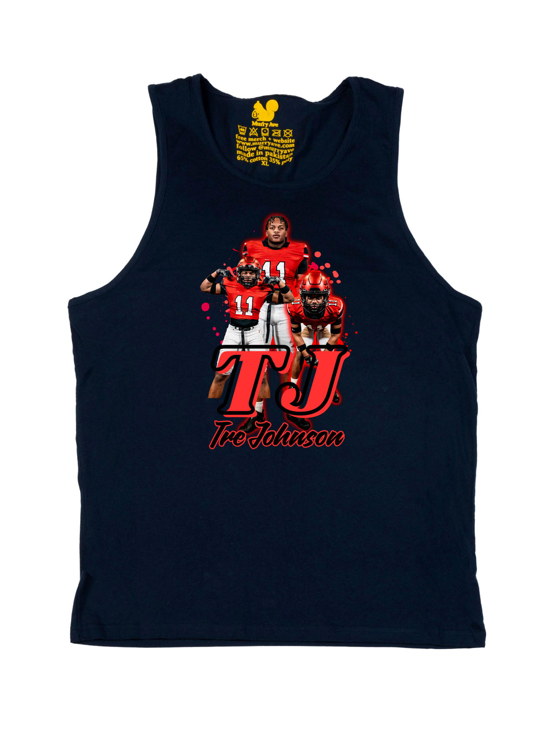 Tre Johnson Collage Tank Top