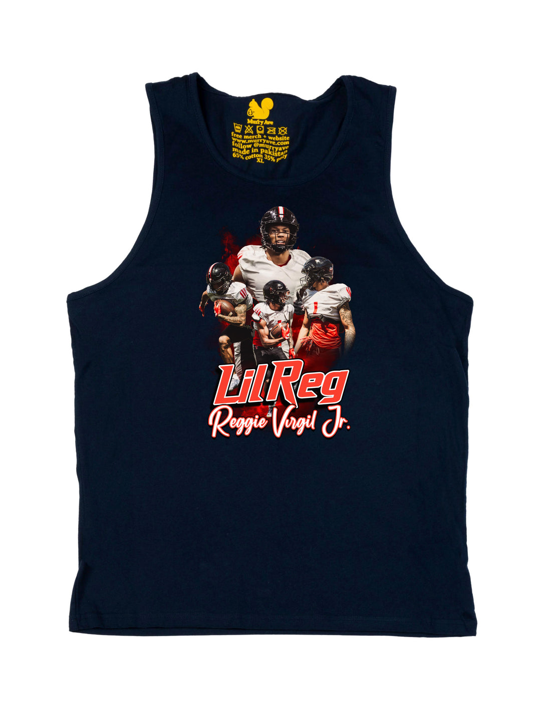 Reggie Virgil Jr Initials Tank Top