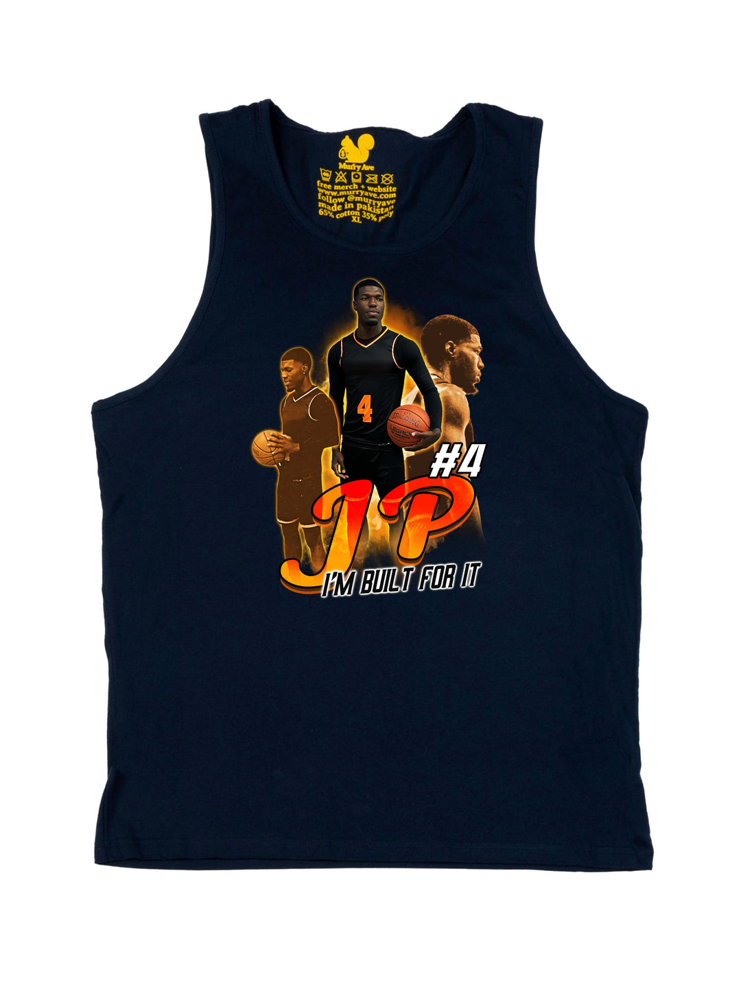 Jaquavious Peek Initials Tank Top