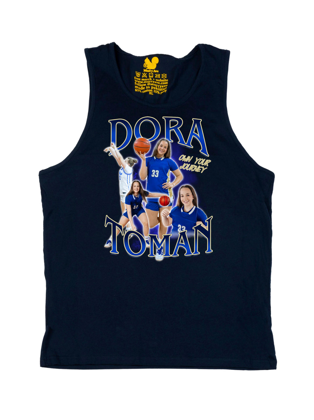 Dora Toman Collage Tank Top