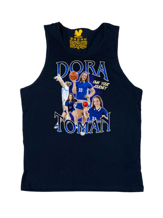 Dora Toman Collage Tank Top
