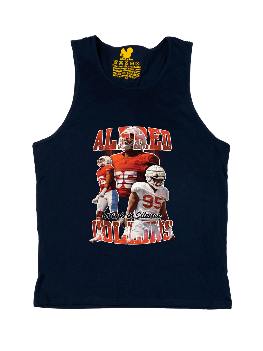 Work in Silence Tank Top