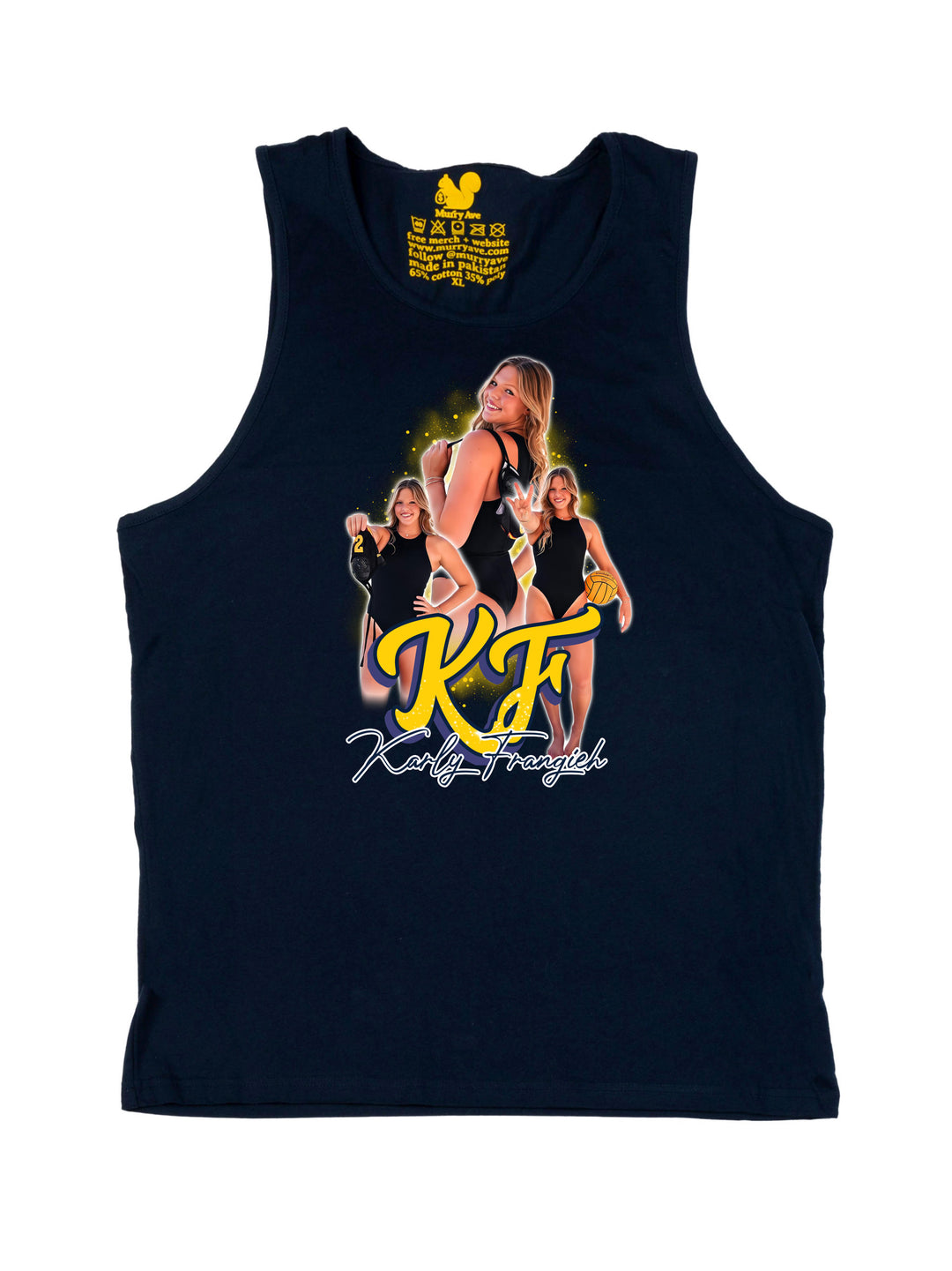 Karly Frangieh Collage Tank Top