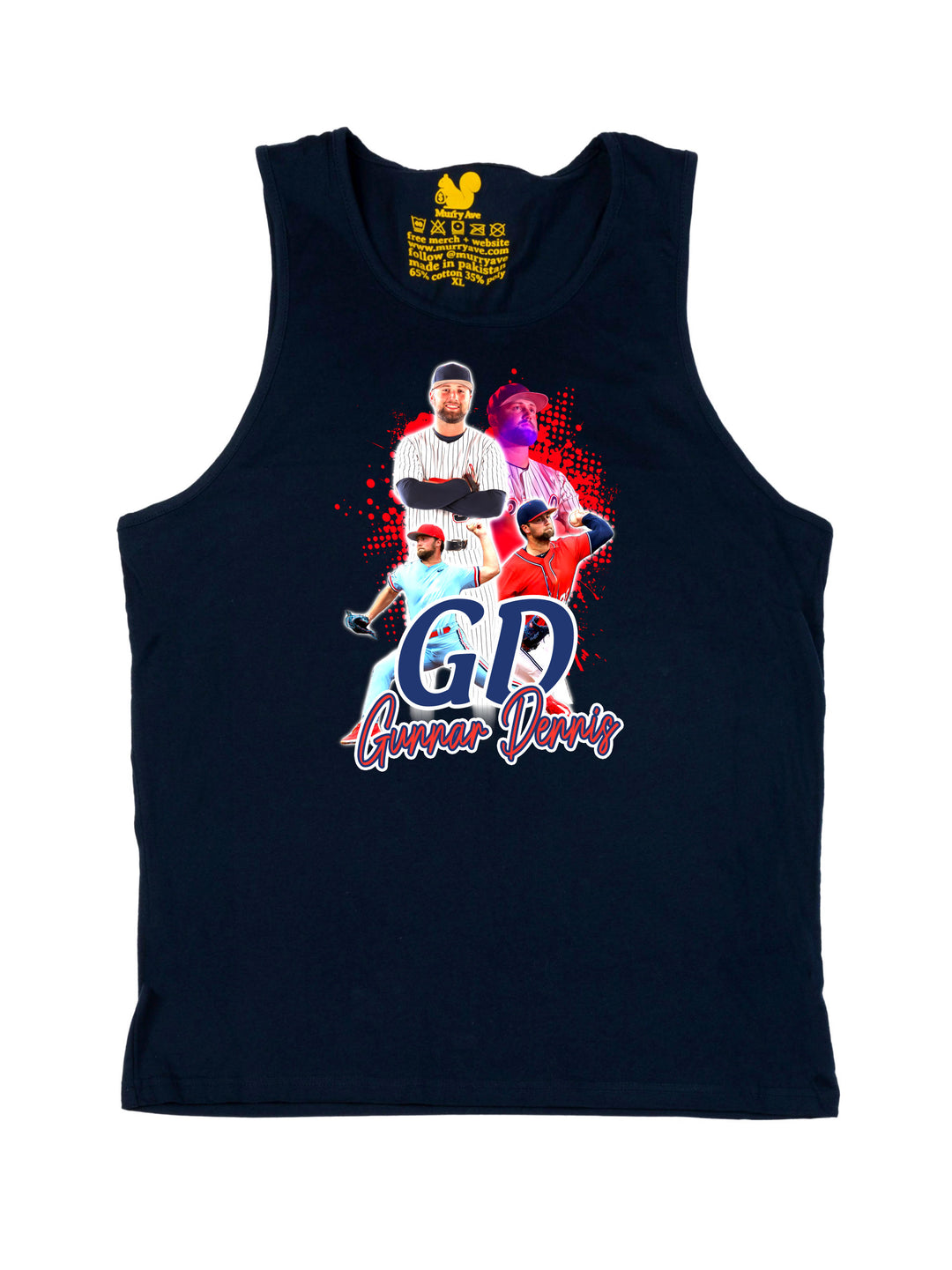 Gunnar Dennis Initials Tank Top