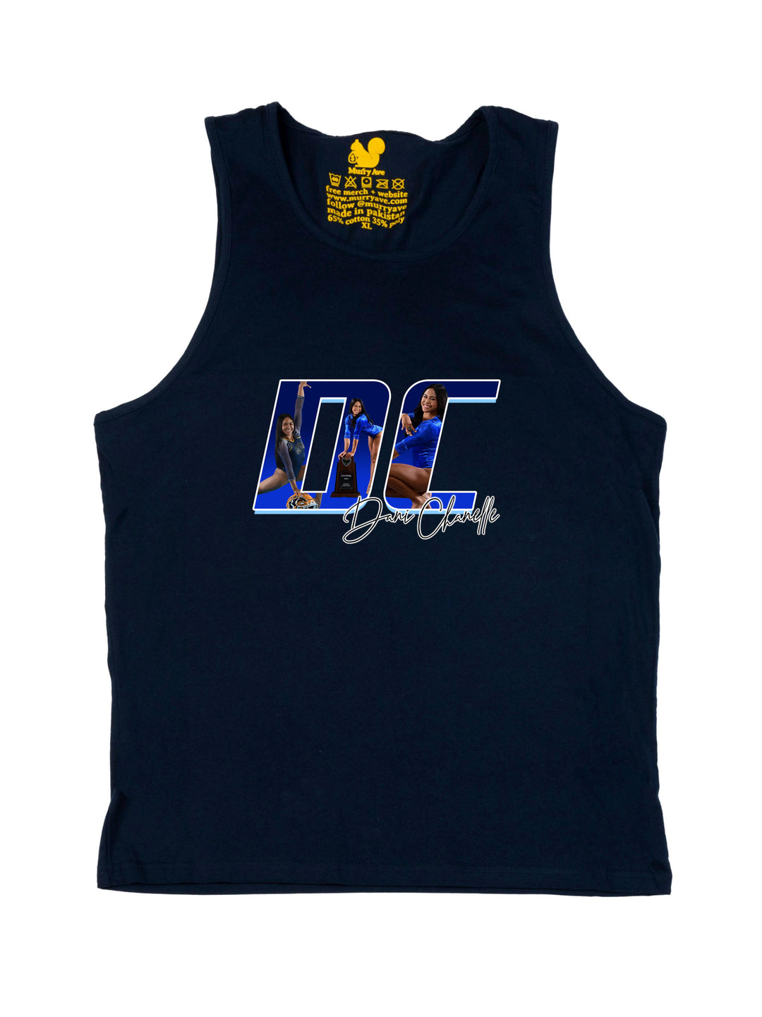 Dani Chanelle Initials Tank Top