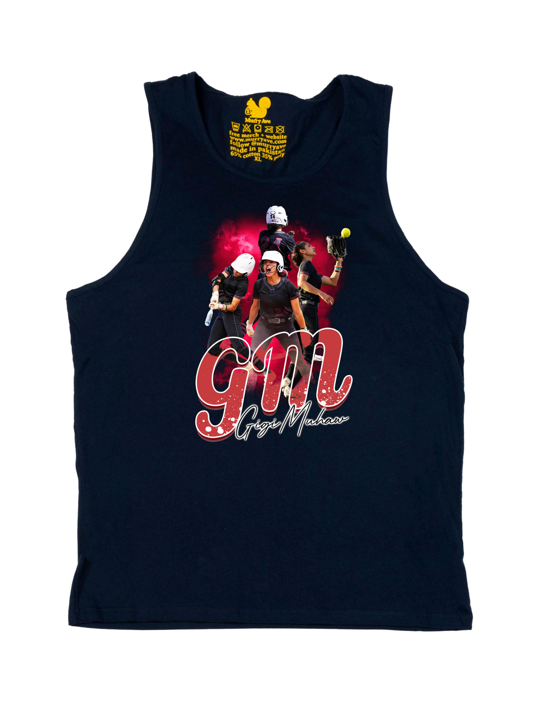Gigi Muhaw Initials Tank Top