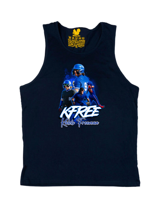 Kaleb Freeman Initials Tank Top