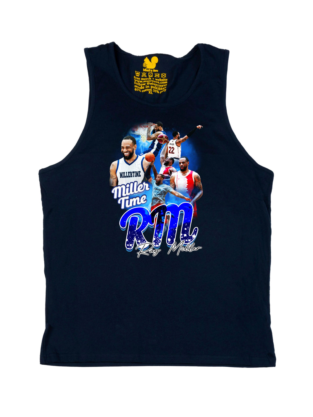 Ray Miller Initials Tank Top