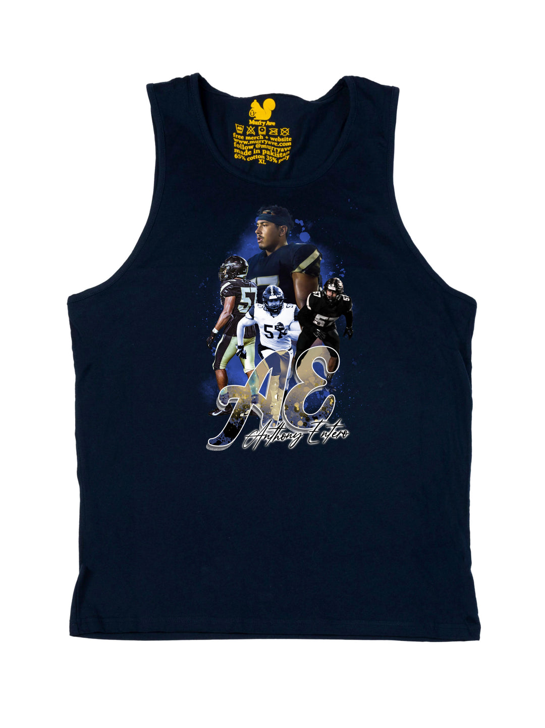 Anthony Entero Initials Tank Top