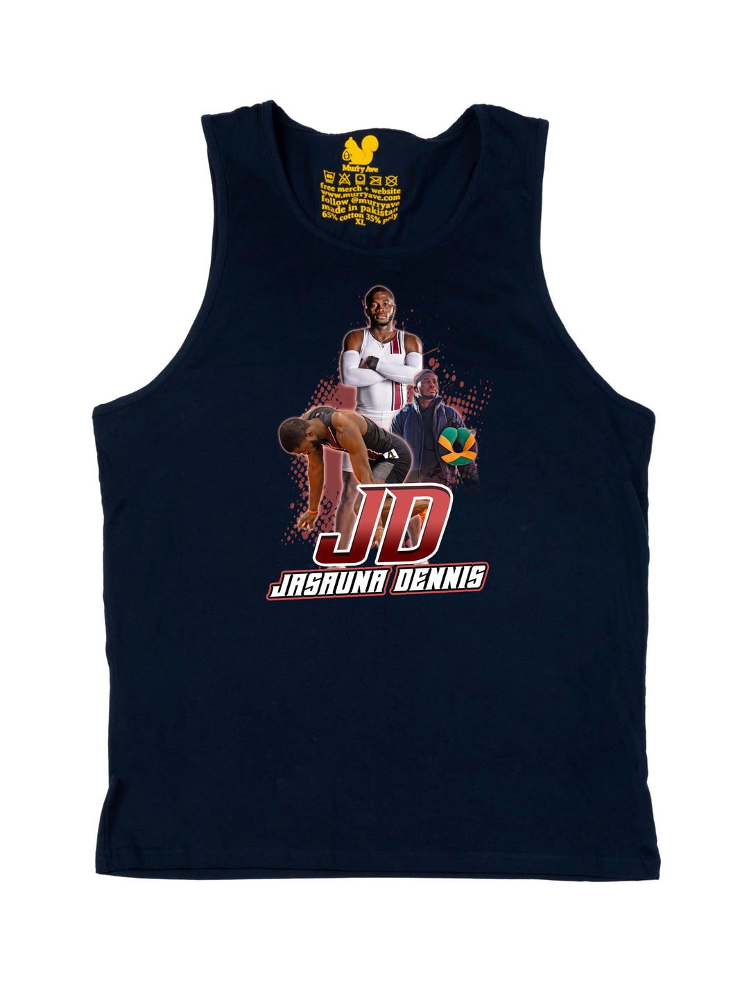 Jasauna Dennis Initials Tank Top