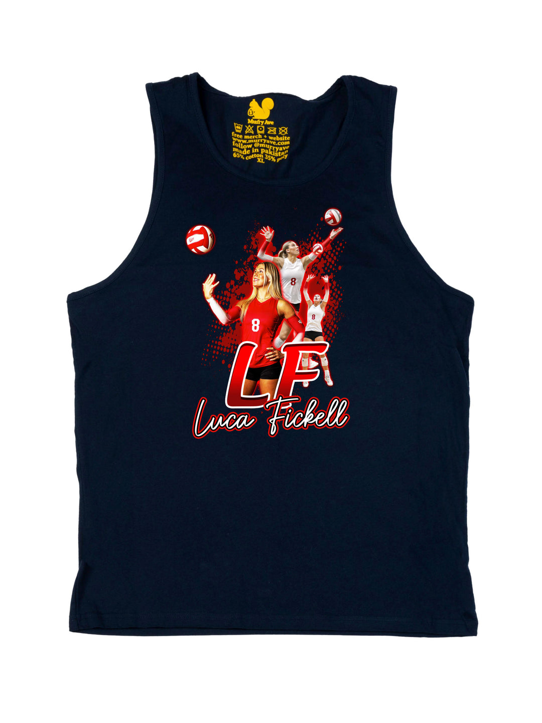 Luca Fickell Initials Tank Top