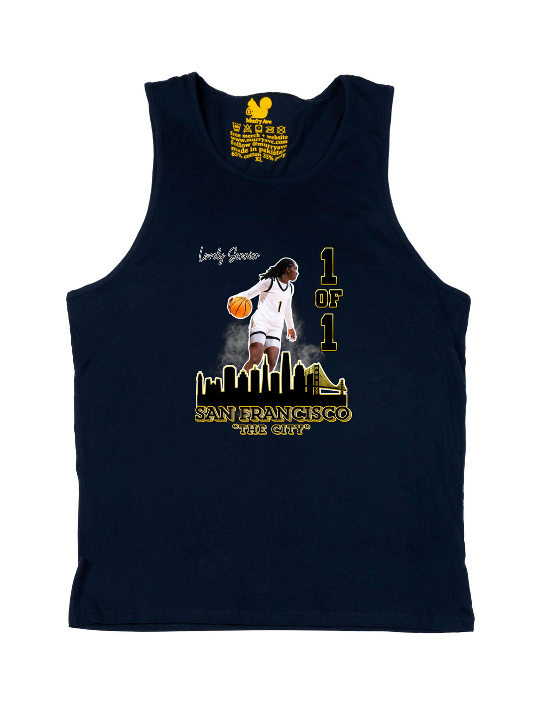 Lovely  Sonnier Collage Tank Top