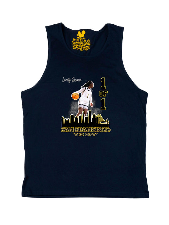 Lovely  Sonnier Collage Tank Top
