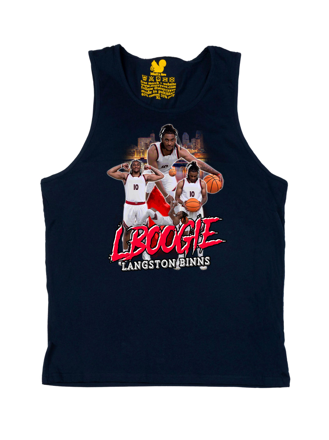 Langston Binns Collage Tank Top