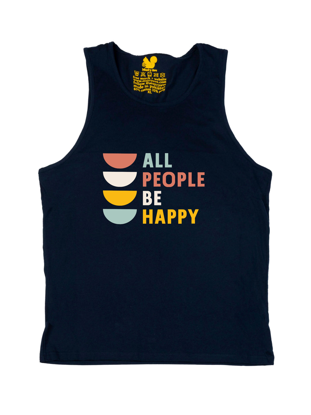 All People Be Happy Tank Top