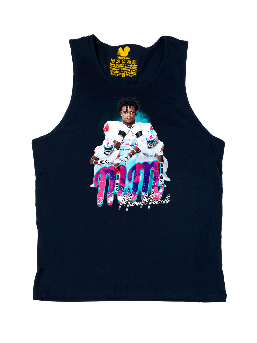 Marc Michel Initials Tank Top