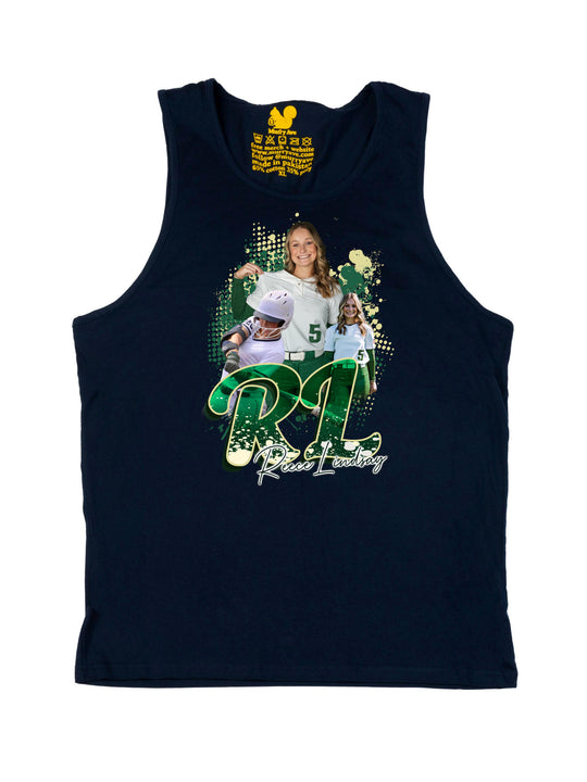 Reece Lindsay Initials Tank Top