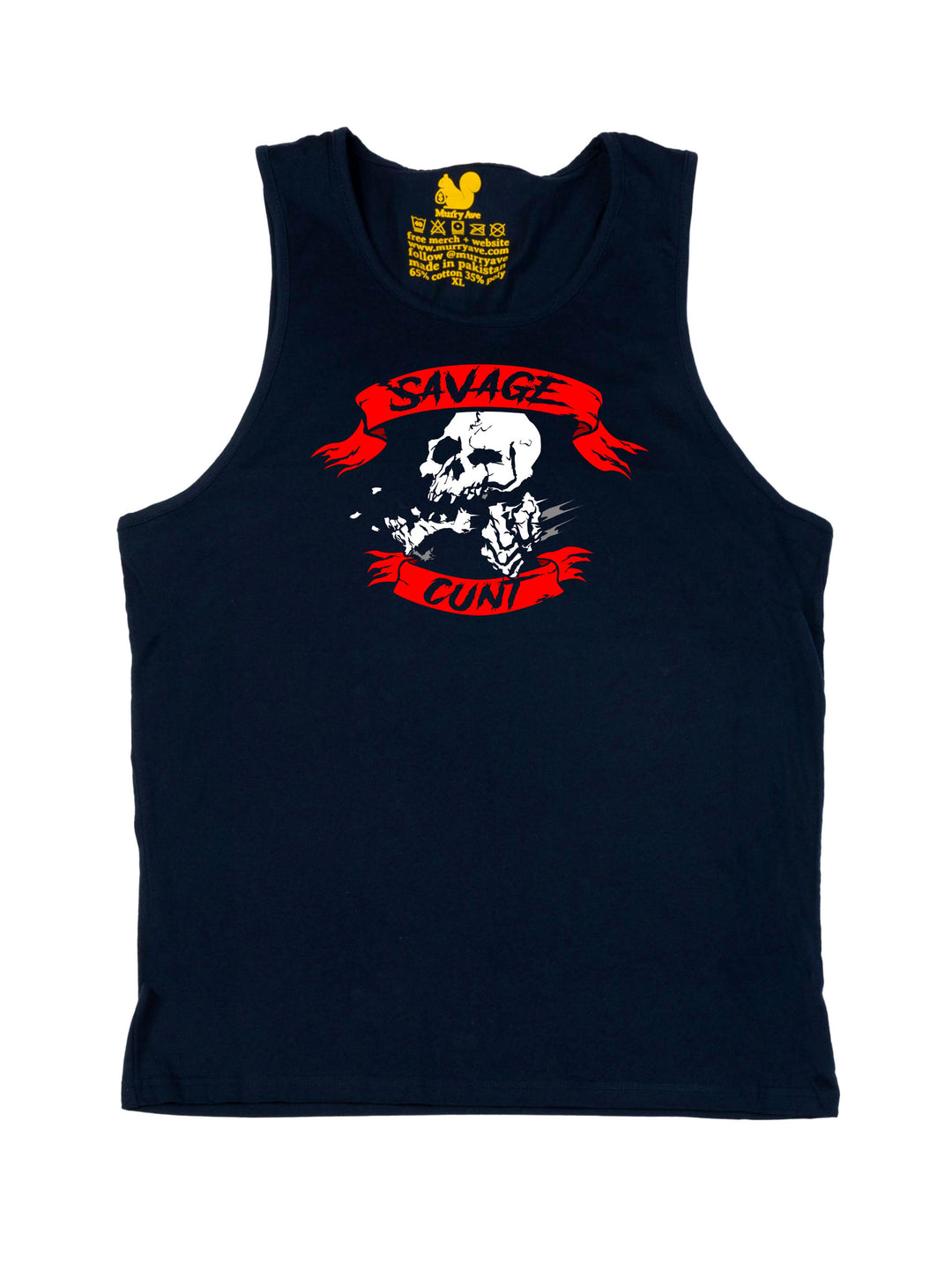 Savage Cunt x Cunt White Tank Top
