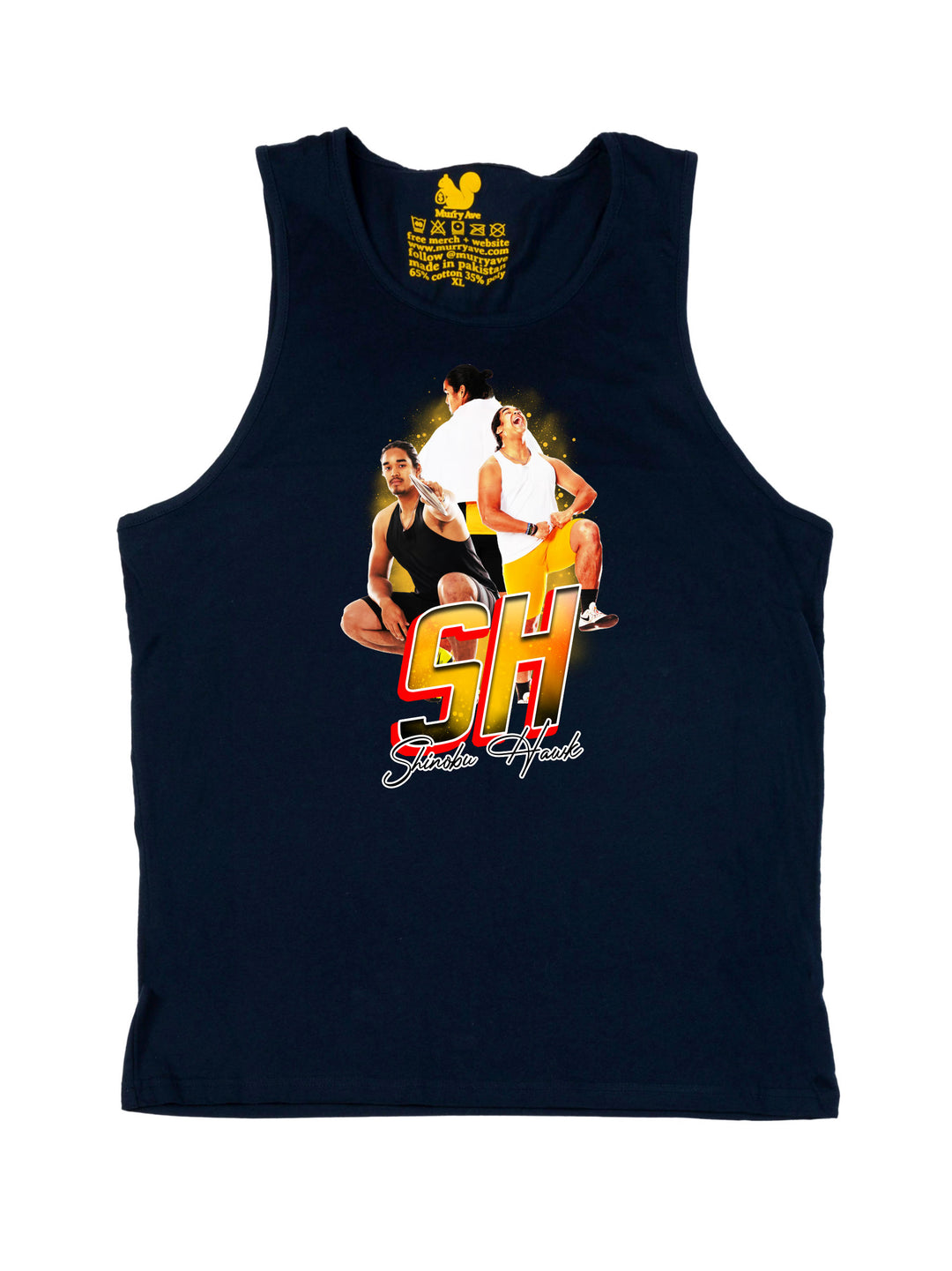 Shinobu Hawk Collage Tank Top