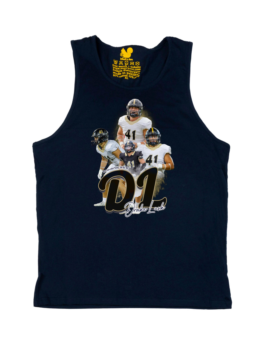 Drake Lusk Initials Tank Top