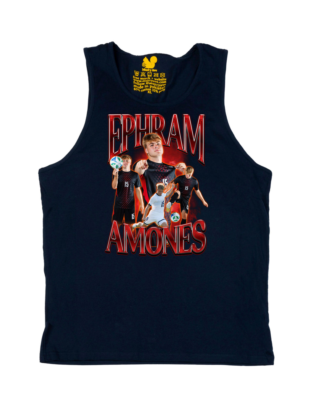 Ephram Amones Collage Tank Top