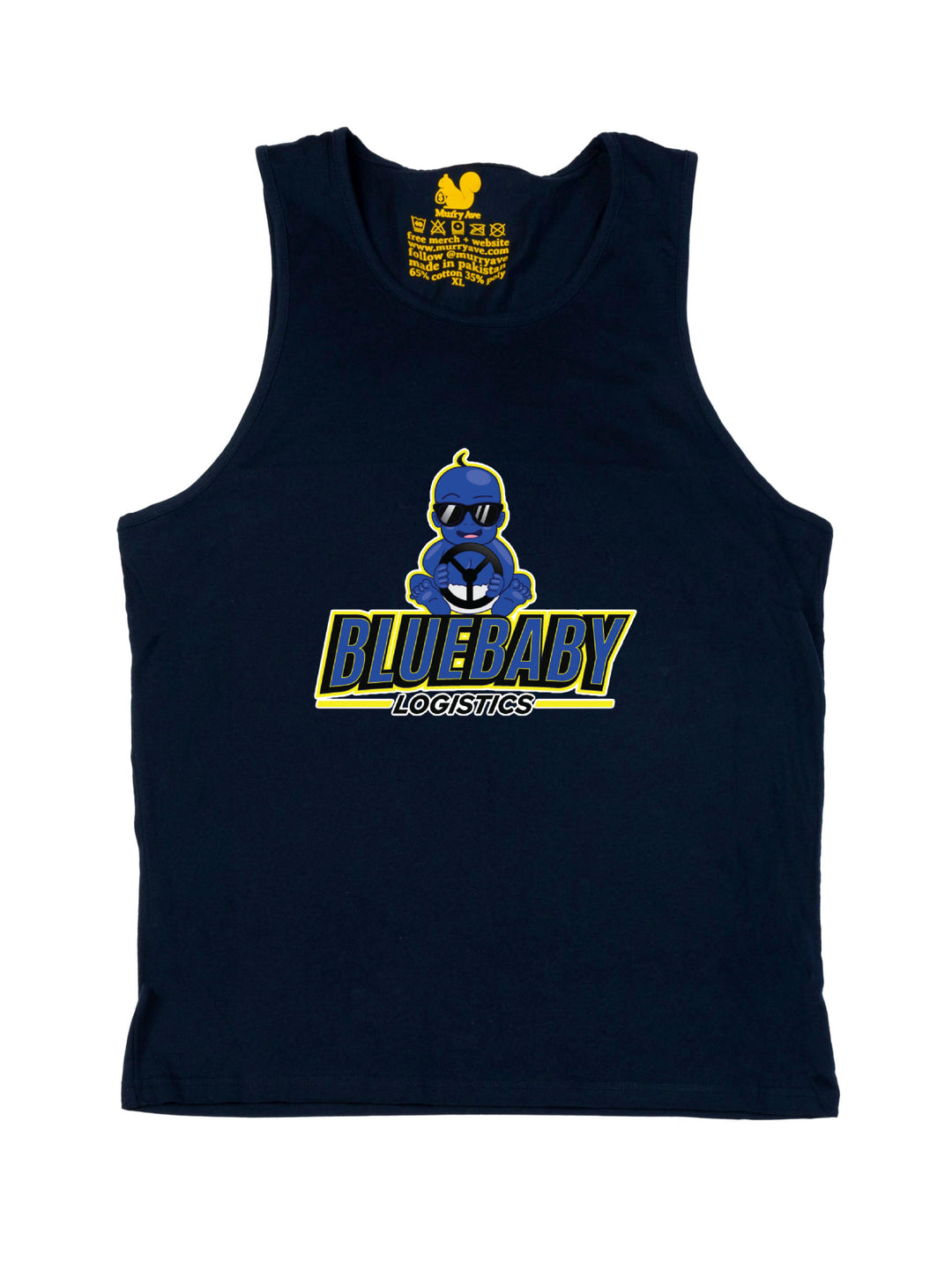 Blue Baby Tank Top