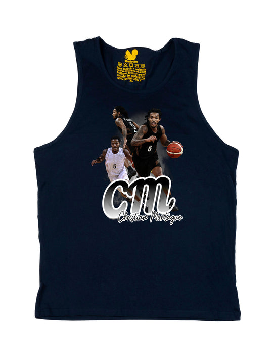 Christian Montague Initials Tank Top