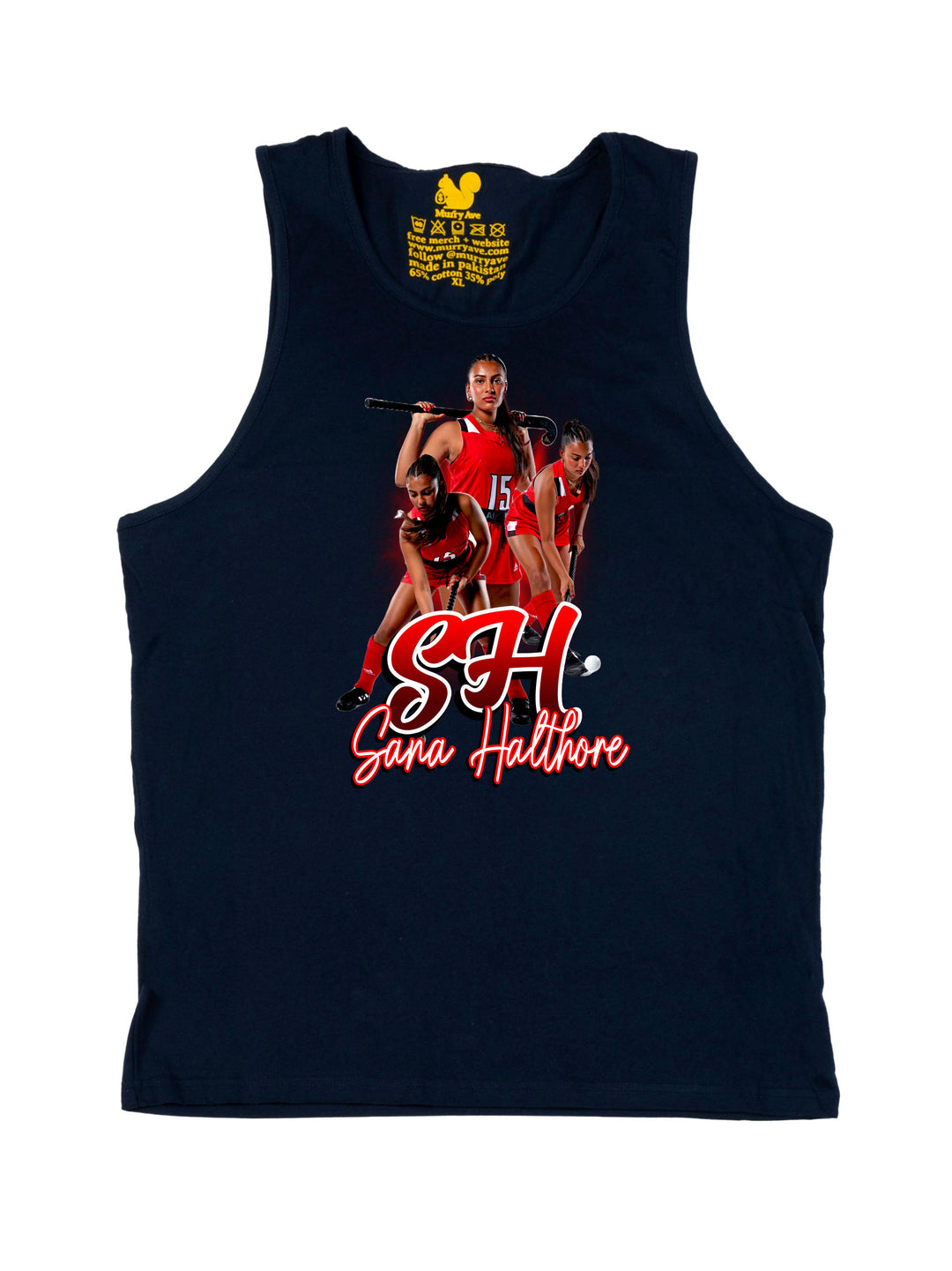 Sana Halthore Collage Tank Top