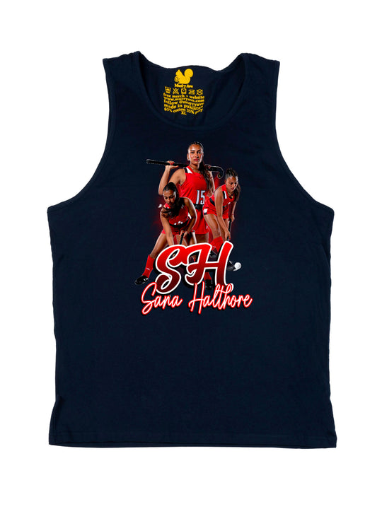 Sana Halthore Collage Tank Top