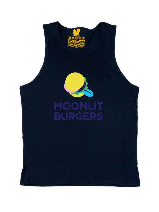 Moonlit Burgers Tank Top
