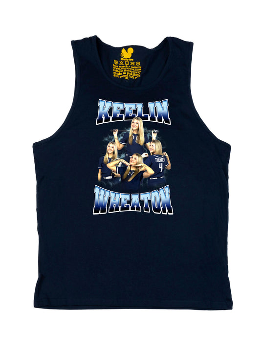 Keelin Wheaton Collage Tank Top