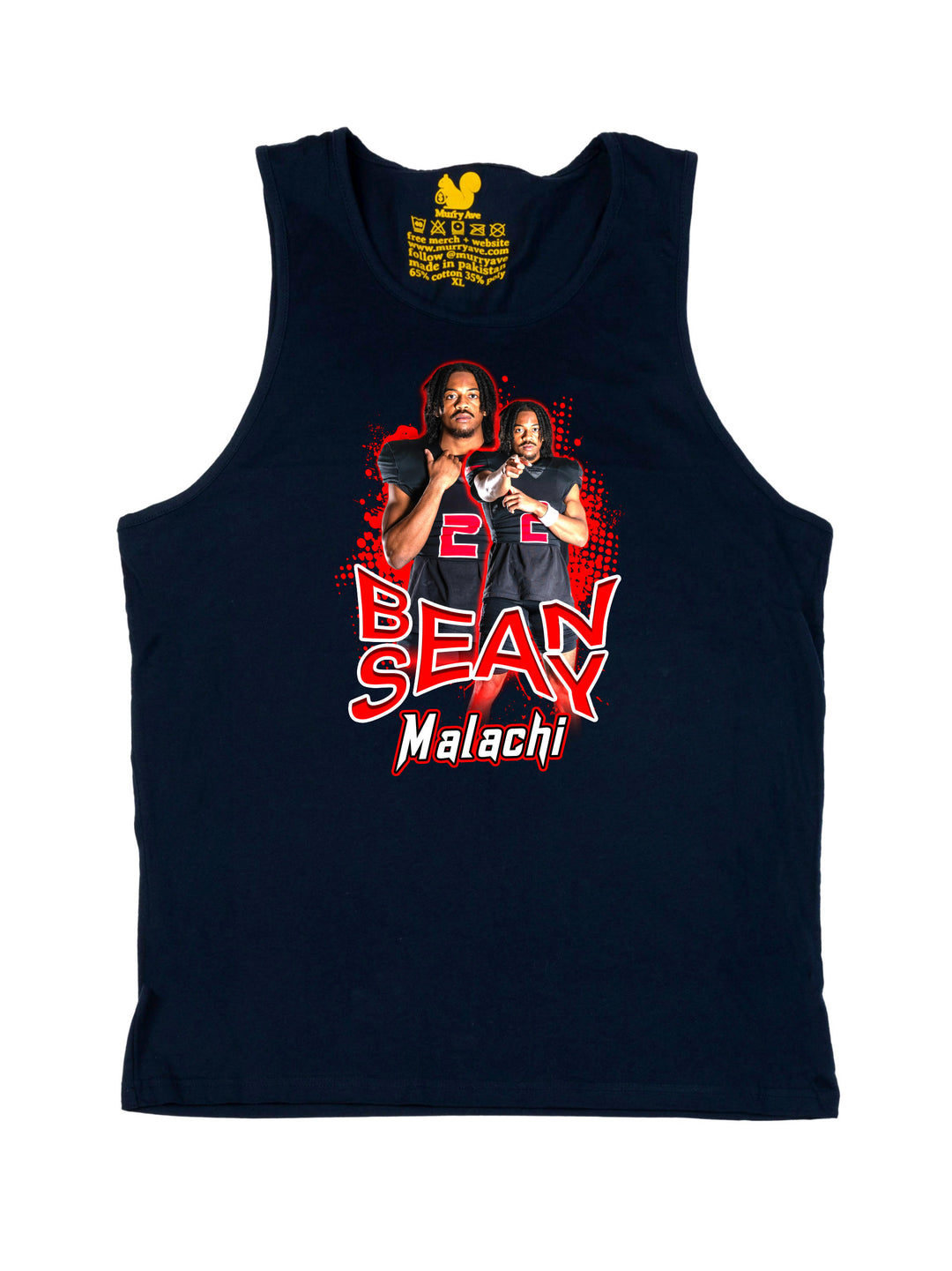 Malachi Bean Seay Collage Tank Top