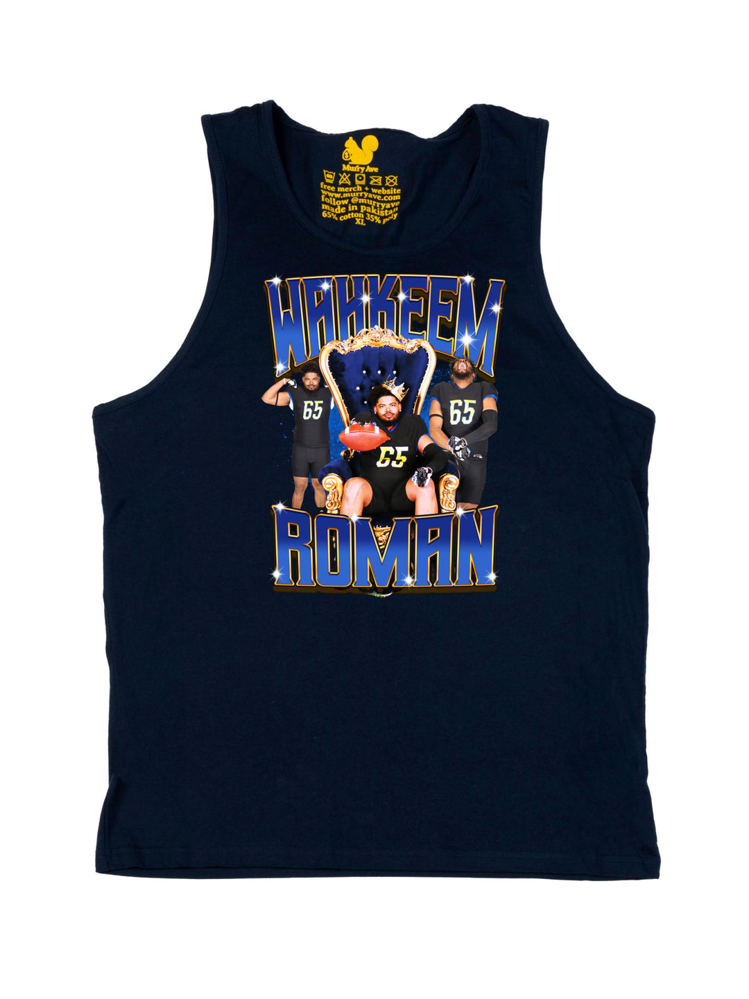 Wahkeem Roman Collage Tank Top