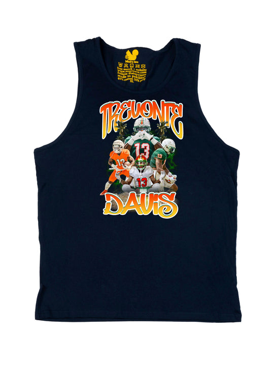 Trevonte Davis Collage Tank Top