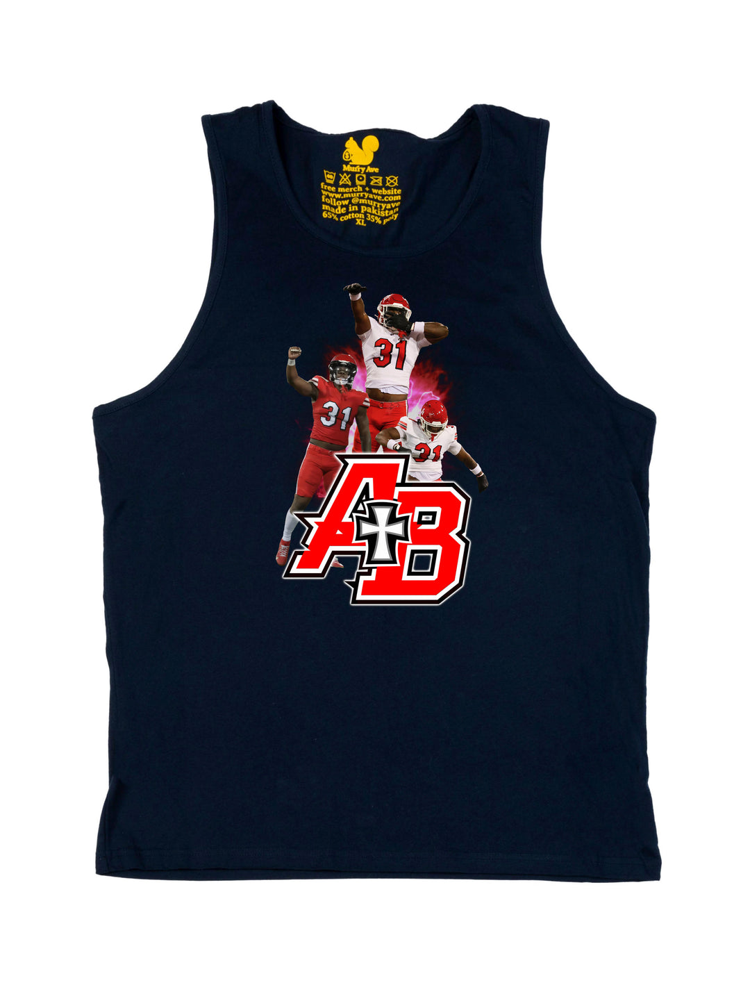 Anthony Brackenridge Collage Tank Top