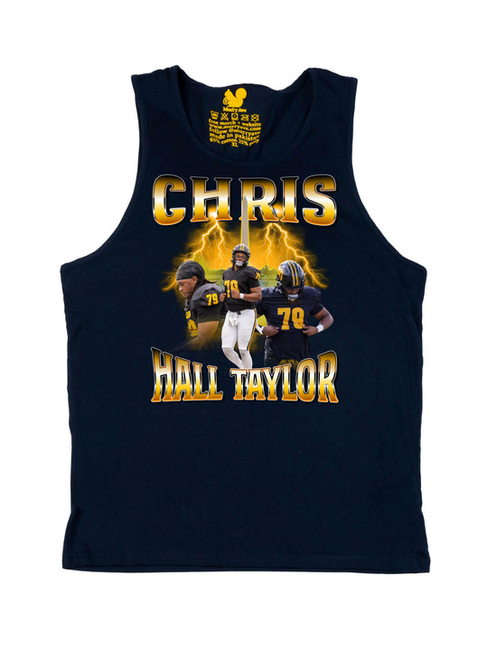 Chris Hall Taylor Collage Tank Top