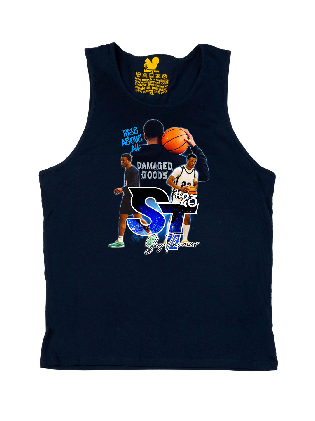 Sky Thomas Initials Tank Top