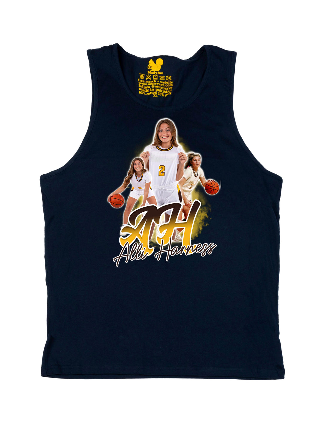 Allison Harness Initials Tank Top