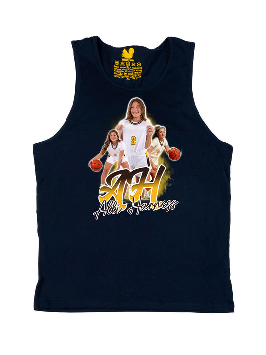 Allison Harness Initials Tank Top