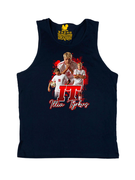 Illia Tyrkus Initials Tank Top