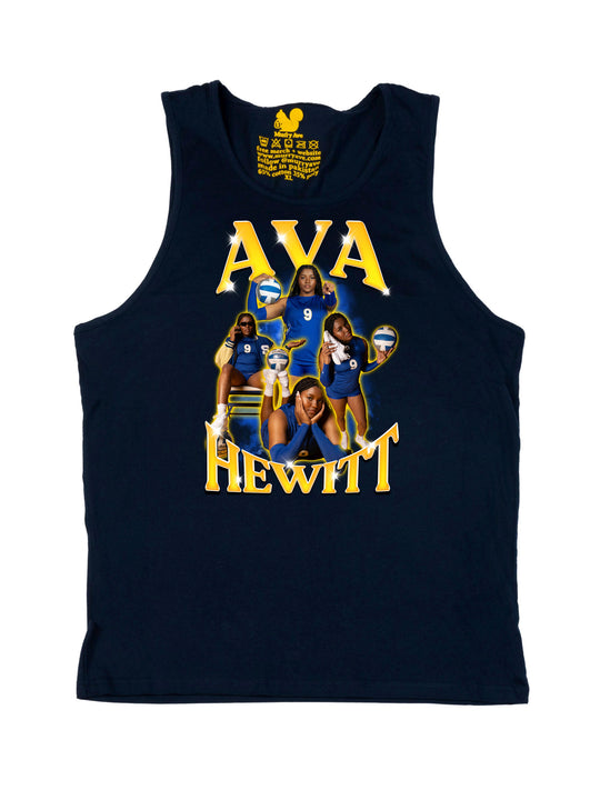 Ava Hewitt Collage Tank Top