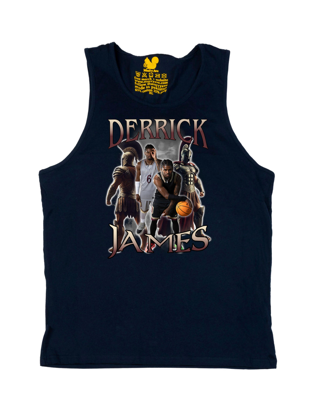 Derrick James Spartans Collage Tank Top