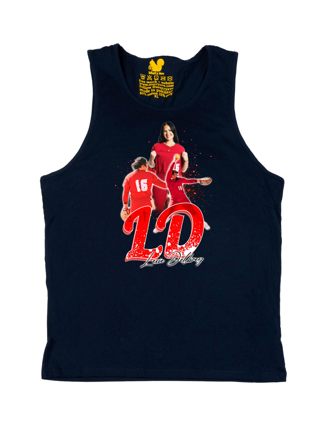 Lexie Delbrey Initials Tank Top