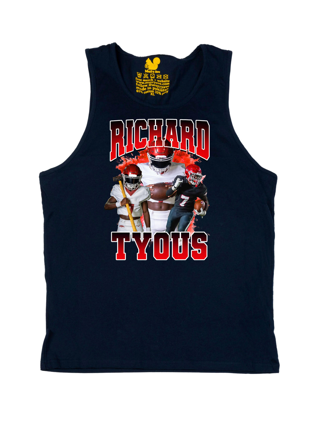 Richard Tyous Collage Tank Top