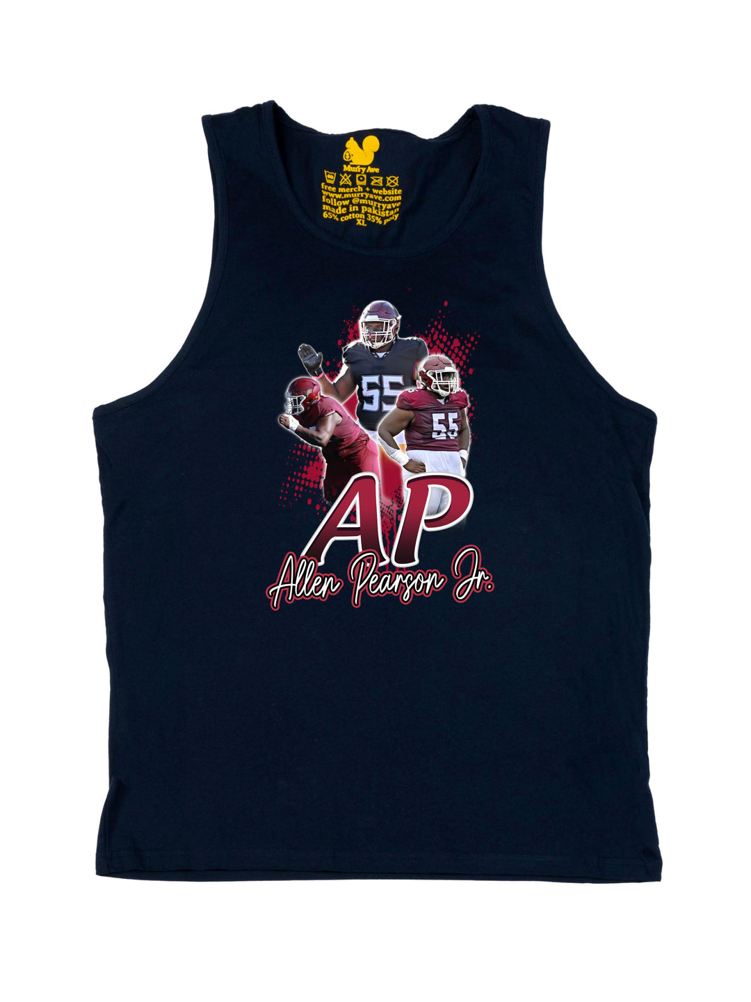 Allen Pearson Jr Initials Tank Top