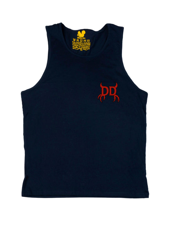 Dead Eyed Demon Red Pocket Tank Top