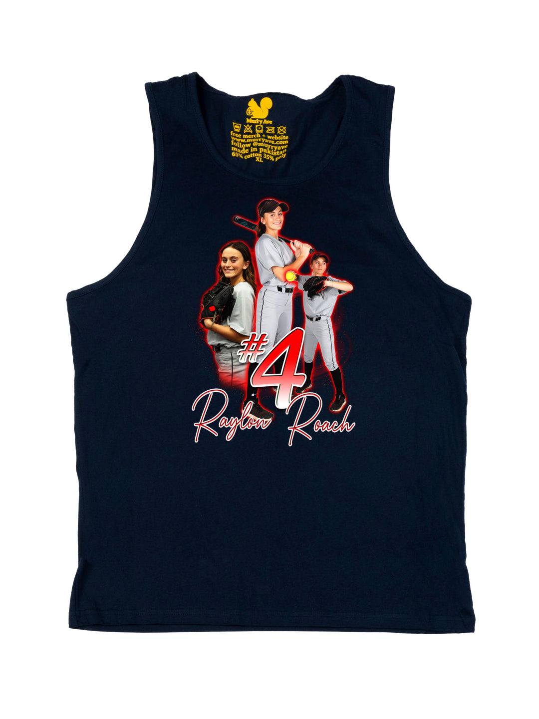 Raylon Roach Collage Tank Top