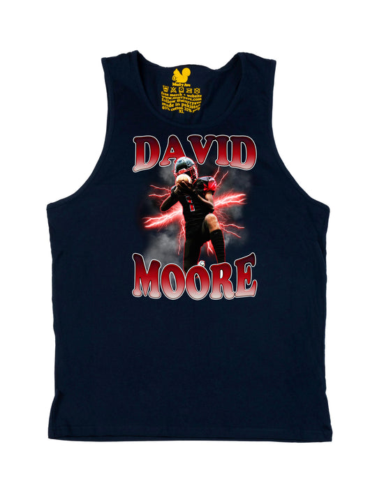 David Moore Collage Tank Top