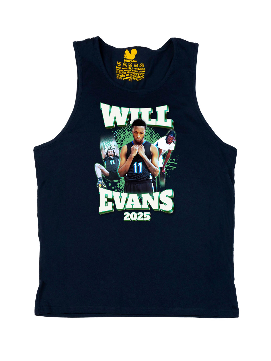 Will Evans 2025 Collage Tank Top