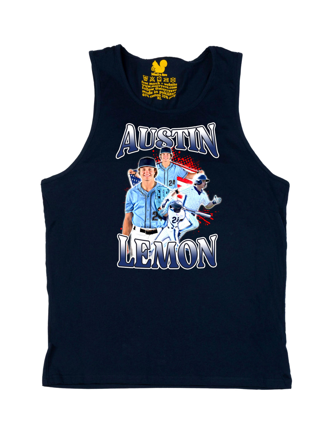 Austin Lemon Collage Tank Top